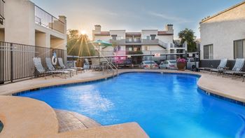 Two sparkling pools